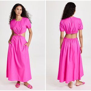 *sold* NWT STAUD Calypso Dress Pink